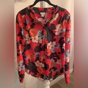 J. CREW NEW Women’s Blouse Top Long Sleeve Button Up | Size S (oversized)